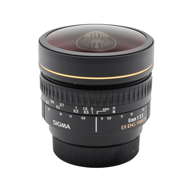 レンタル - SIGMA(シグマ) 8mm F3.5 EX DG CIRCULAR FISHEYE (ﾆｺﾝ用