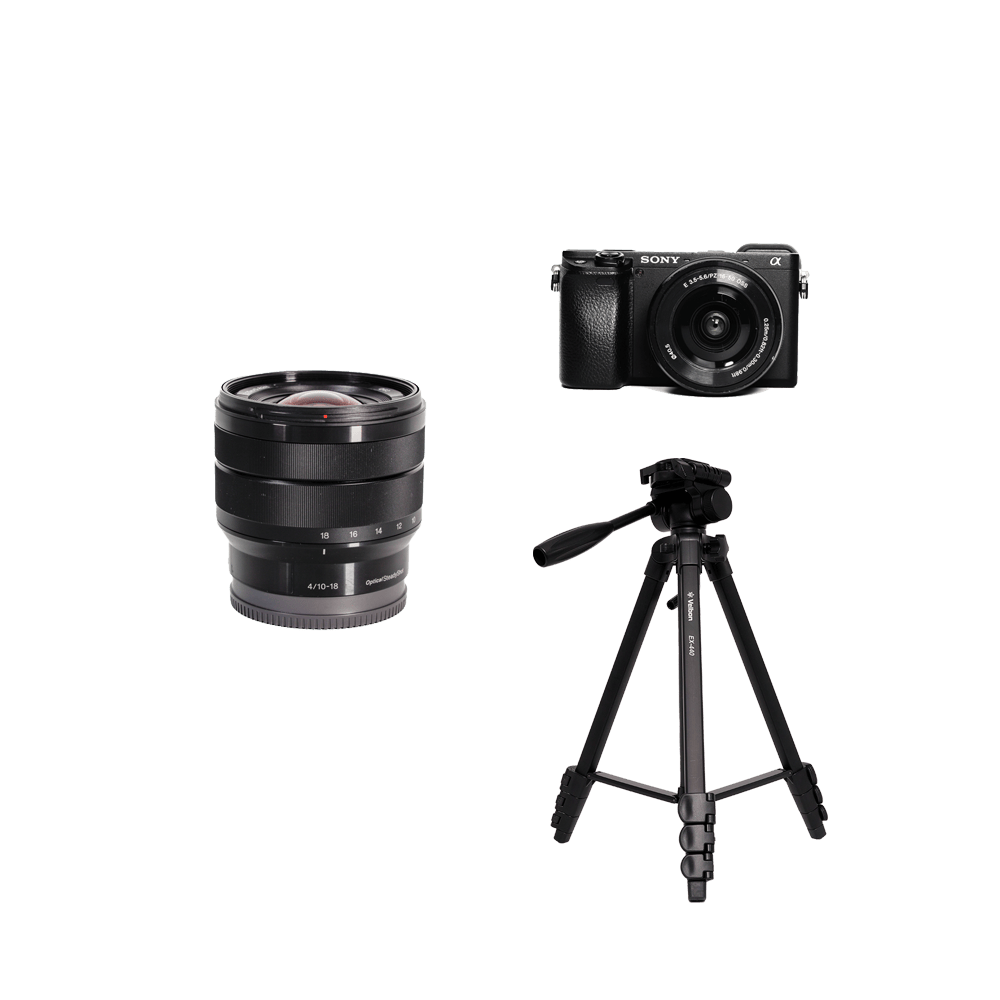 レンタル - SONY(ソニー) α6400 ILCE-6400L パワーズームレンズキット