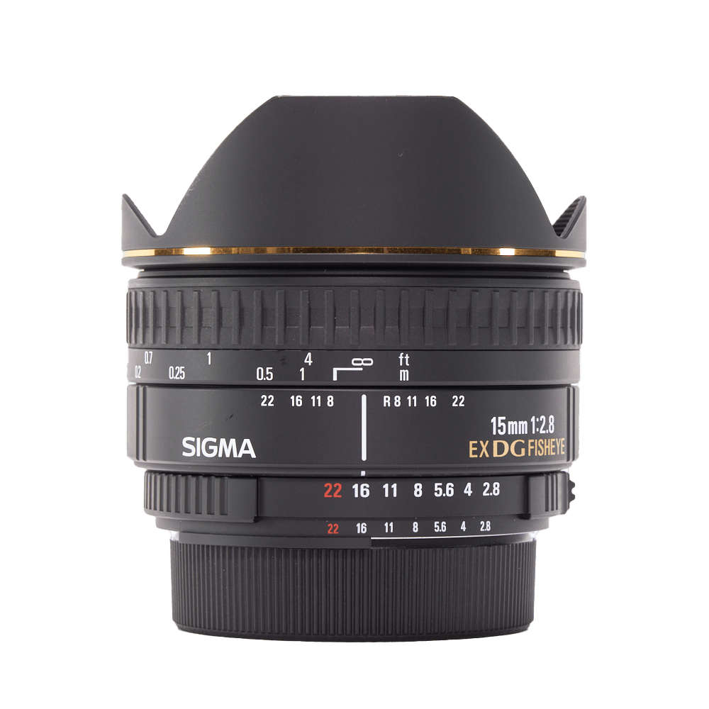 レンタル - SIGMA(シグマ) 15mm F2.8 EX DG DIAGONAL FISHEYE (ﾆｺﾝ AF