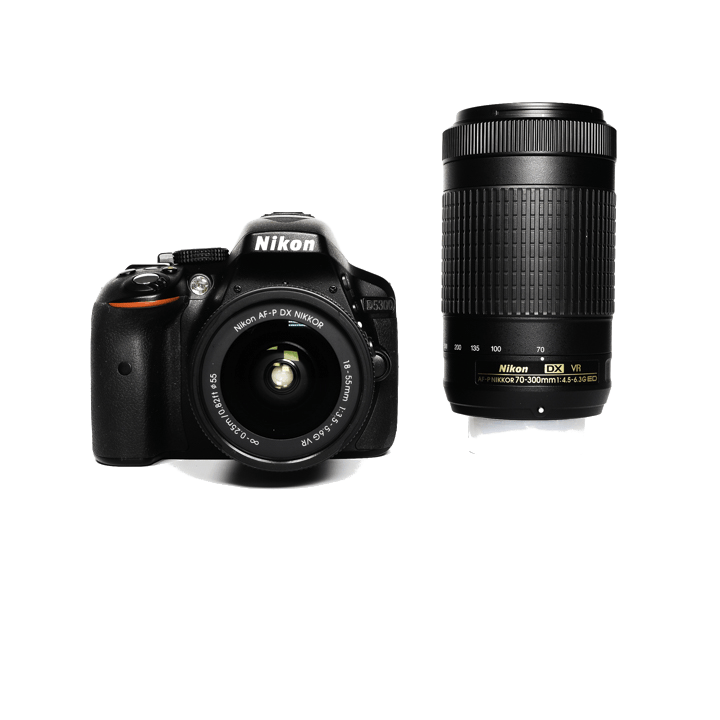 レンタル - Nikon(ニコン) D5300 AF-P ダブルズームキット | カメラと