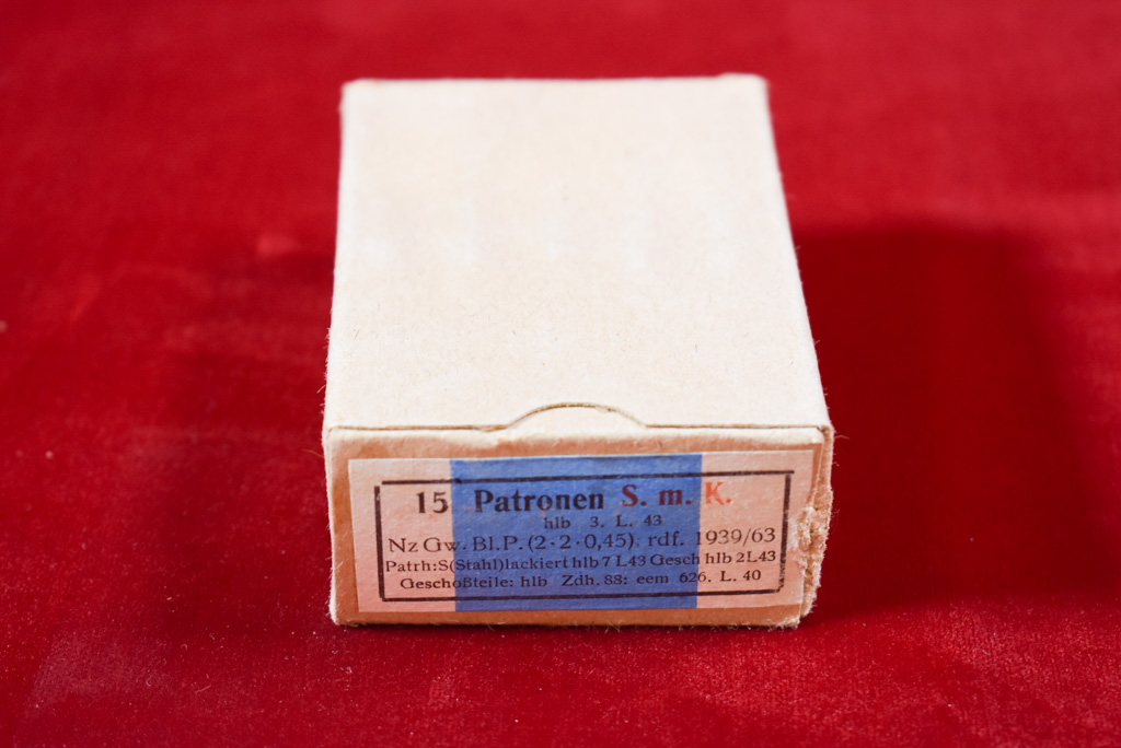 MON SEPT 20, ORIGINAL 15 ROUND BOXES OF GERMAN WWII 8 x 57 MAUSER