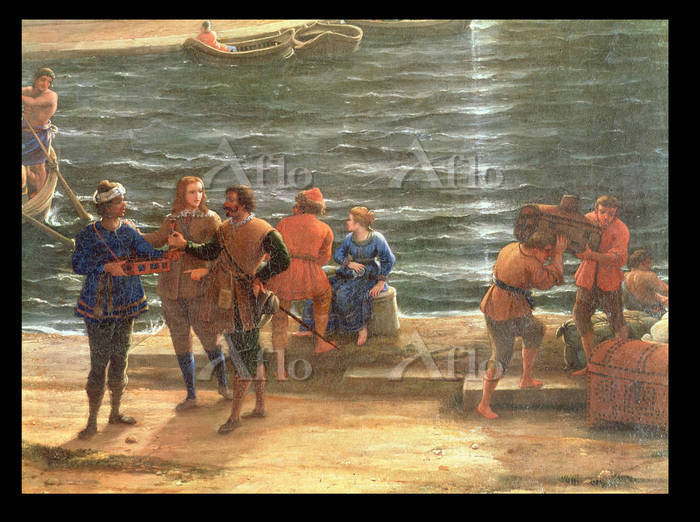 クロード・ロラン 「クリュセイスを父親のもとに返すオデュッセ