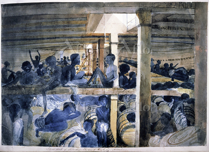 奴隷船 （18世紀） [178166103]のアート作品 - アフロ