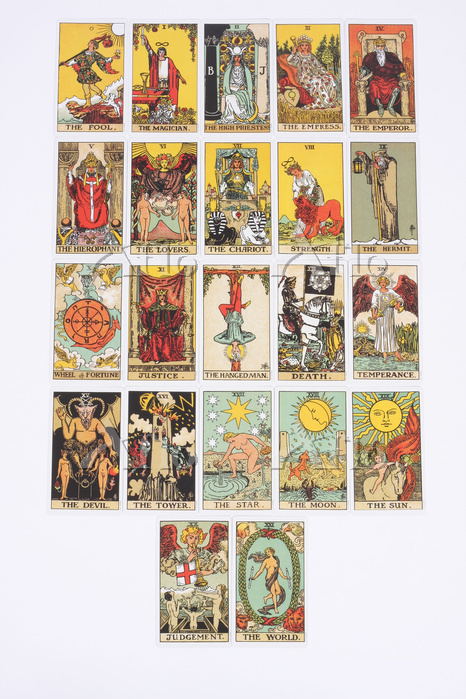 タロットカード 22枚の大アルカナ [31687752]のアート作品 - アフロ