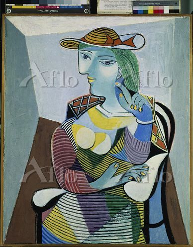 パブロ・ピカソ 「座せるマリー・テレーズ」 [945784]のアート作品