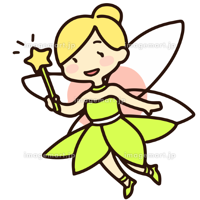 可愛い妖精の手描きのイラスト [216636511]｜毎月1点無料（フリー）の