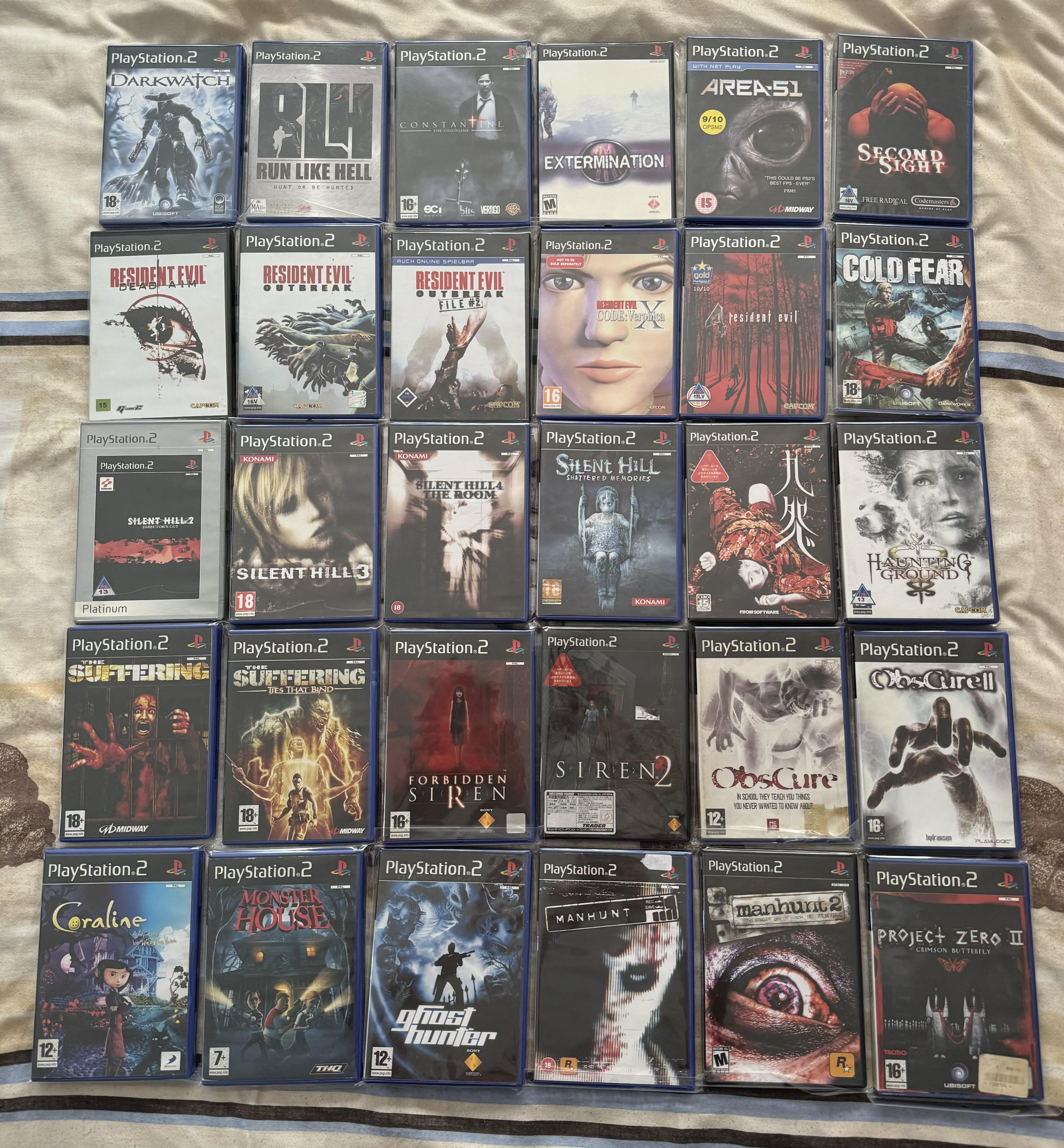 現在のホラーテーマのコレクション : r/ps2