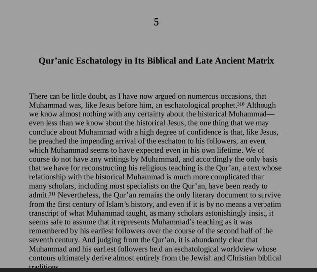 学者の間では、預言者ムハンマドは文字通り世界の終わりを信じていて