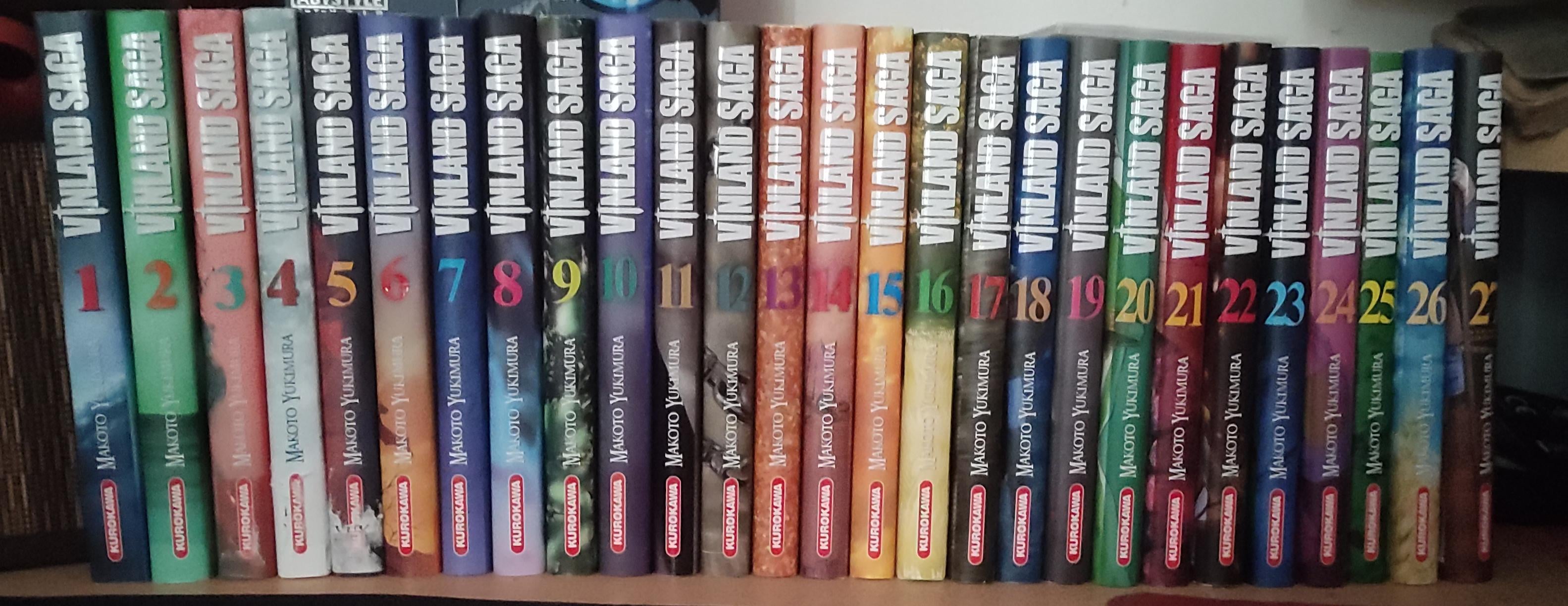 Finaly got every volumes of Vinland Saga published in France : r