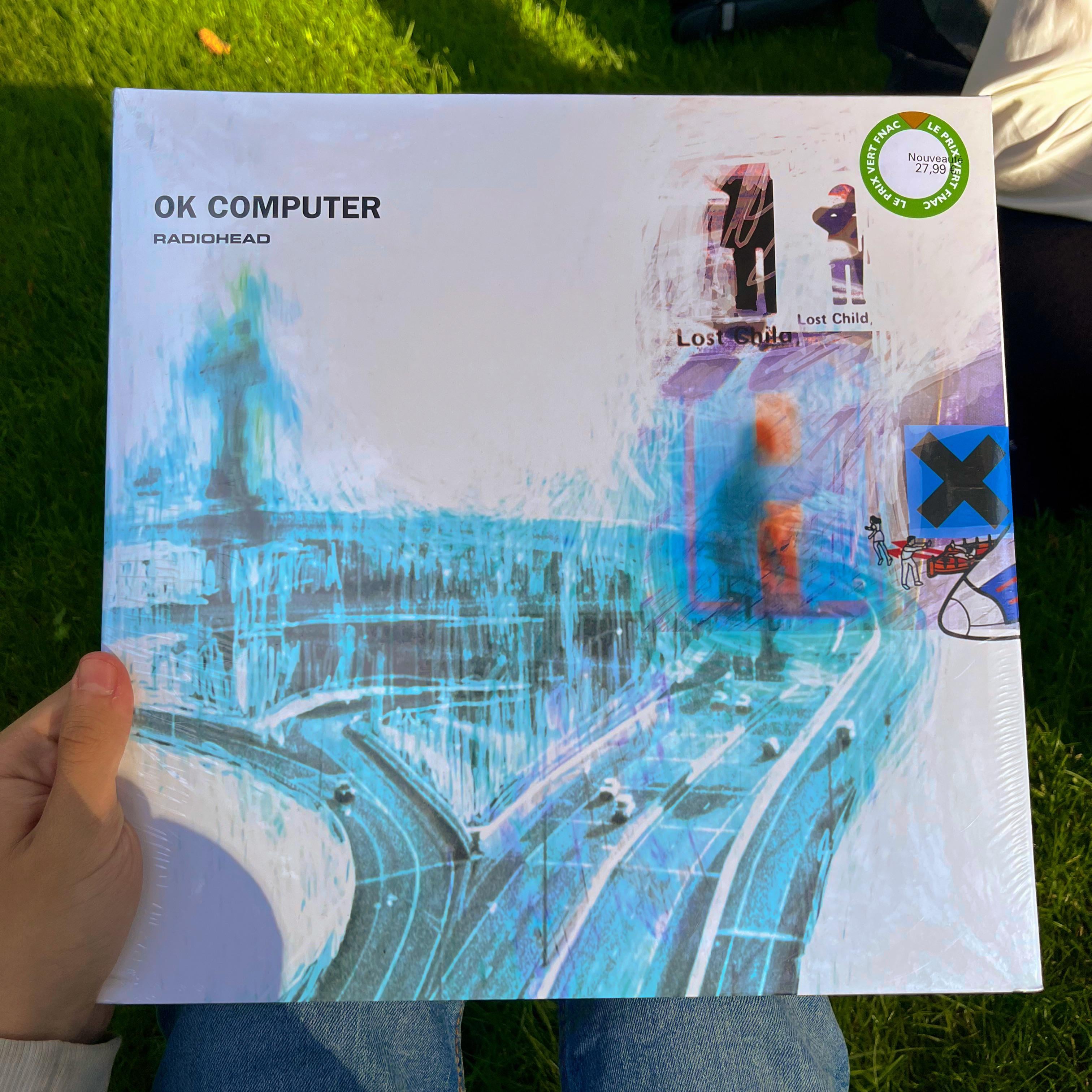 OK Computerのレコードを手に入れたんだ。 : r/radiohead