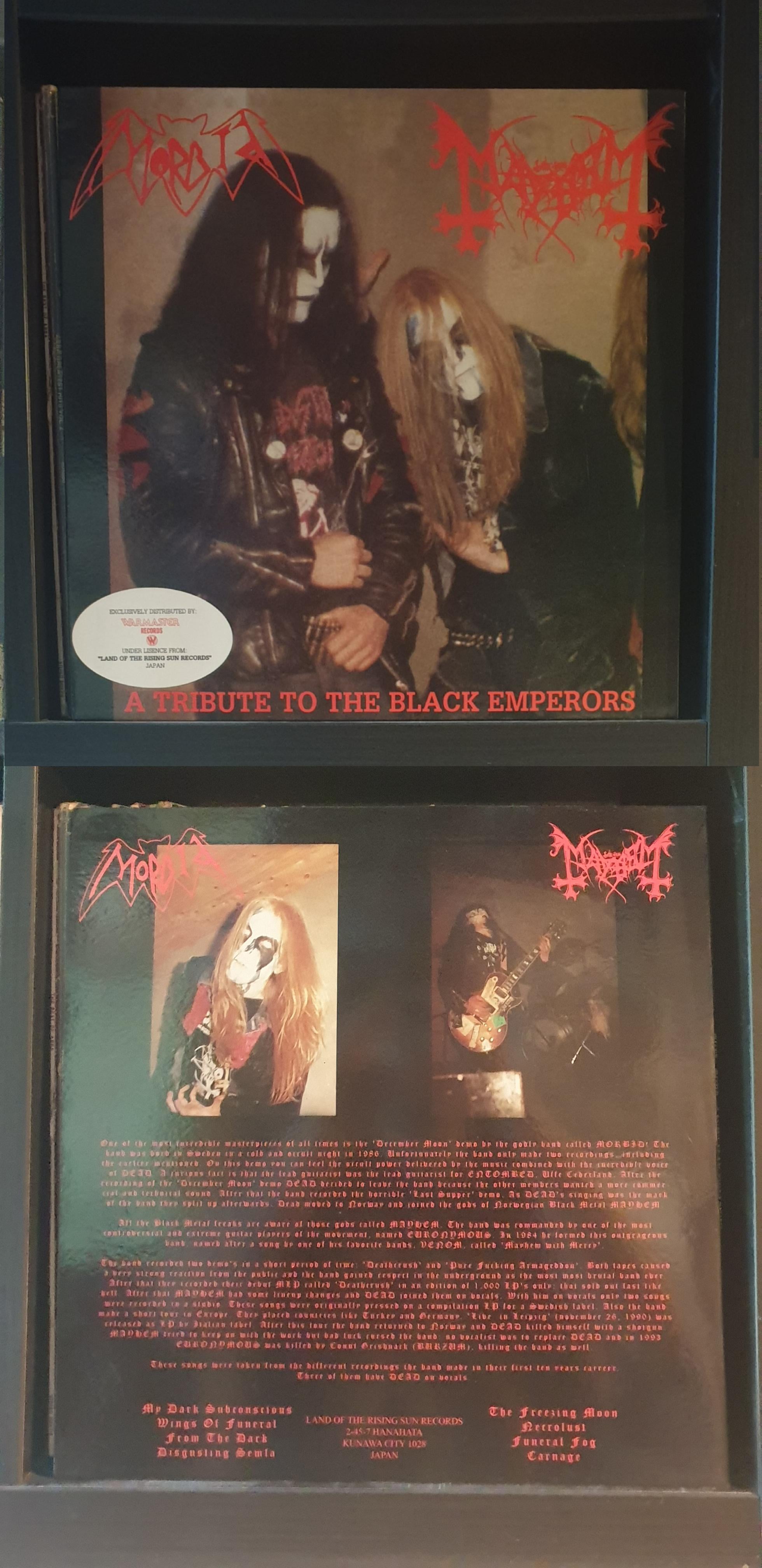 Morbid/ Mayhem - A Tribute to the Black Emperors : r/Mayhem