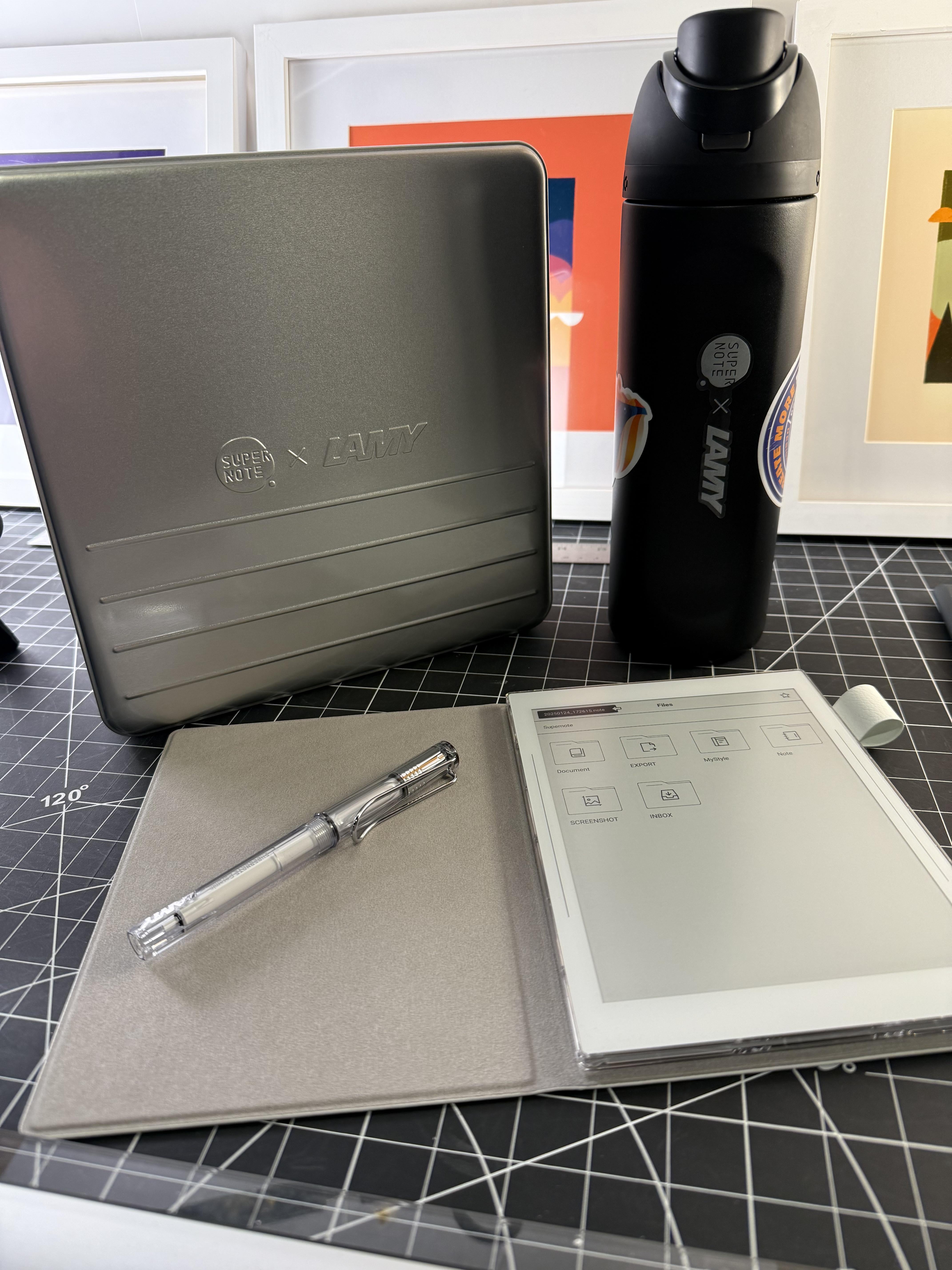 Supernote X Lamy Set 😍 : r/Supernote