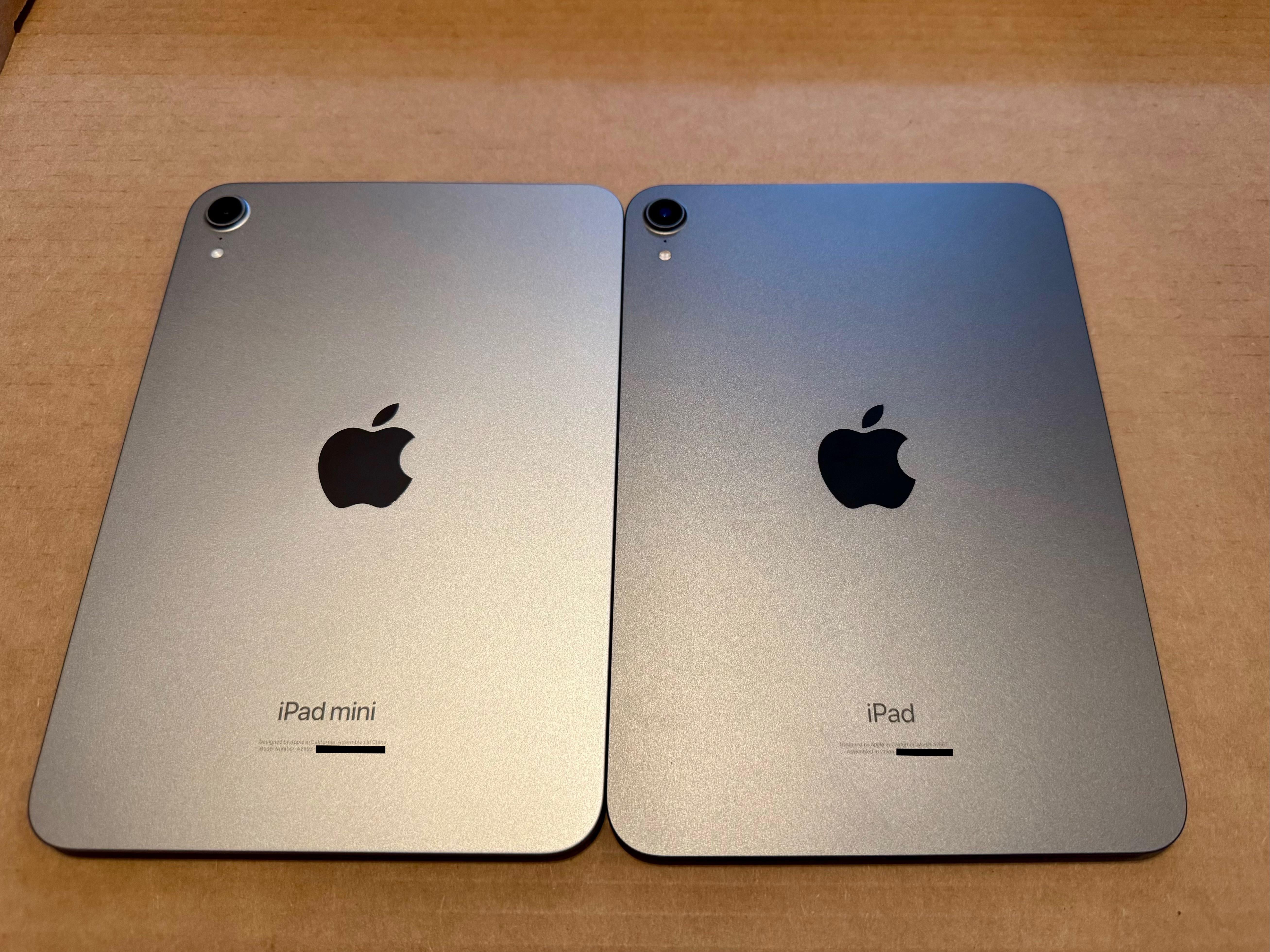iPad Mini 6とMini 7のスペースグレイの違い : r/ipadmini