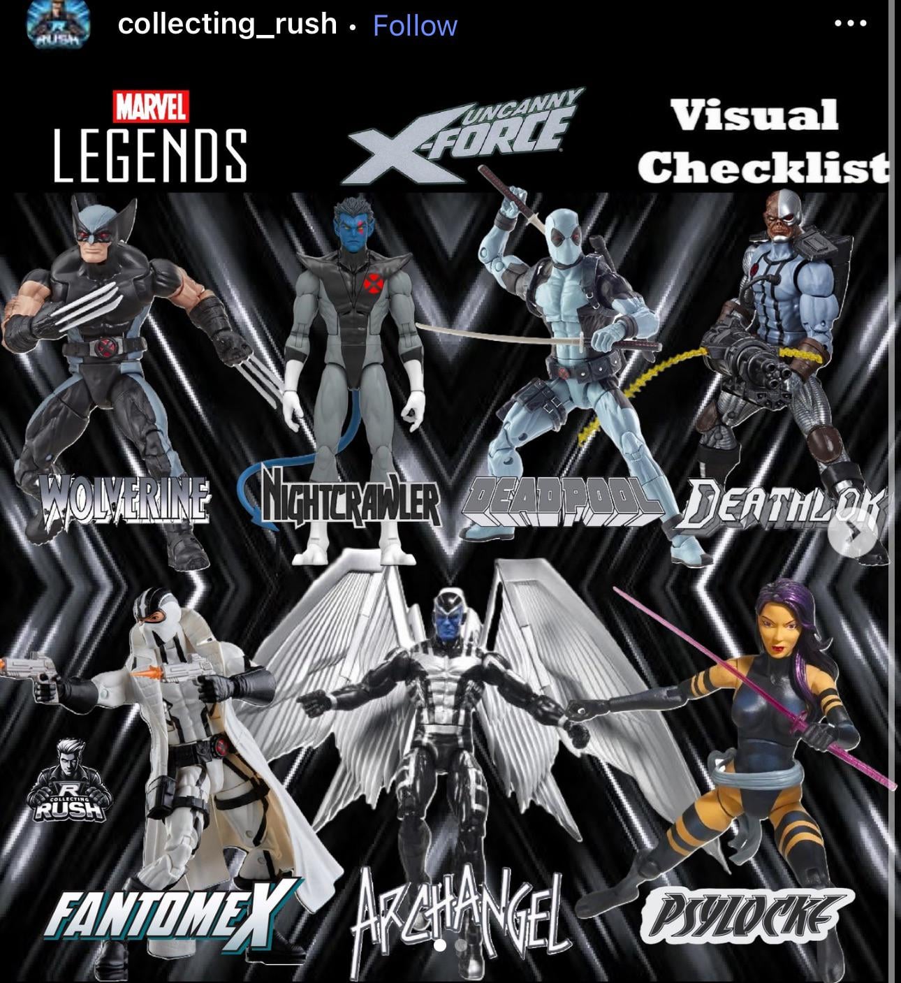 Uncanny X-Force Collection? : r/MarvelLegends