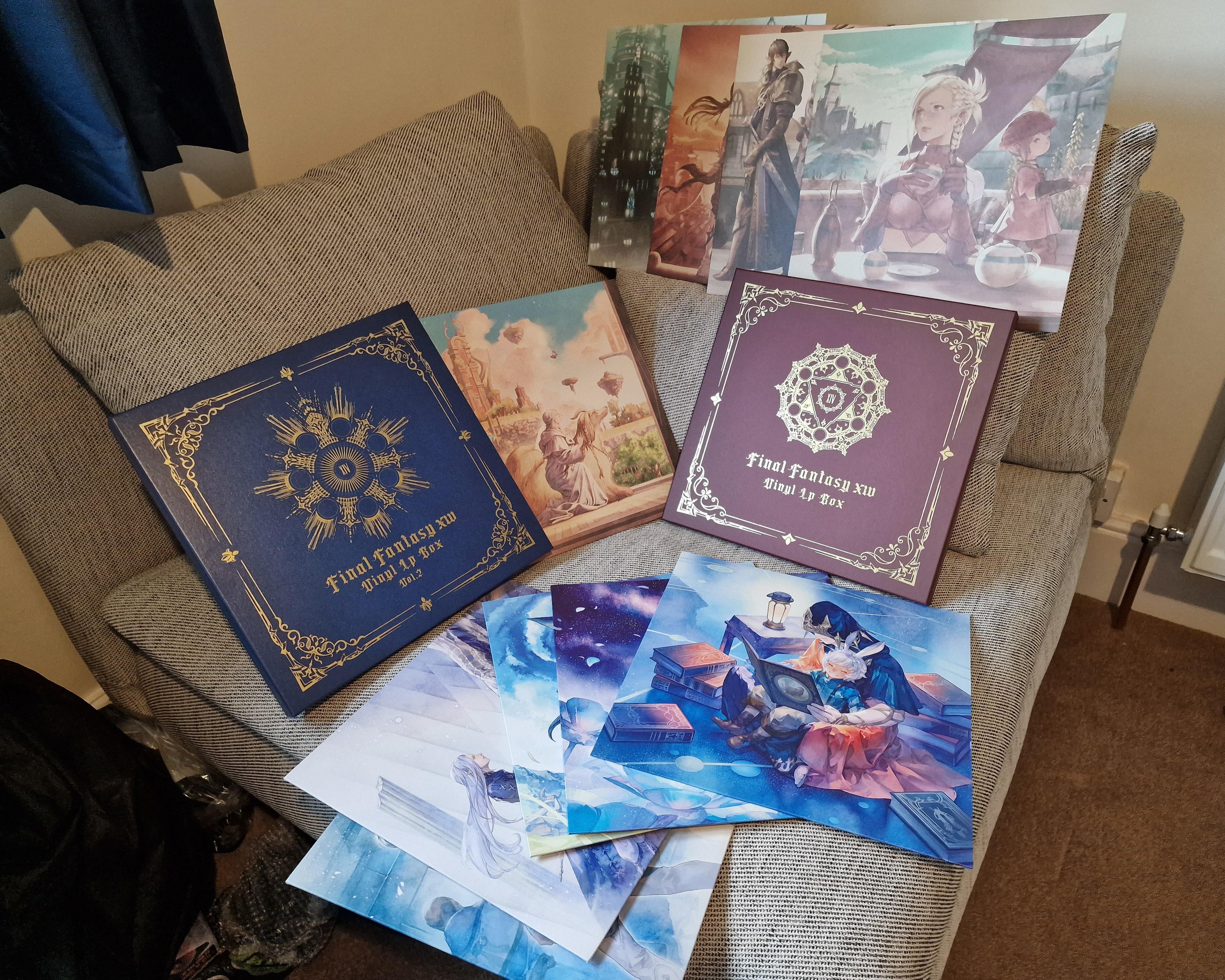 今日、Vinyl LP Box Vol.2が届いたよ！ : r/ffxiv