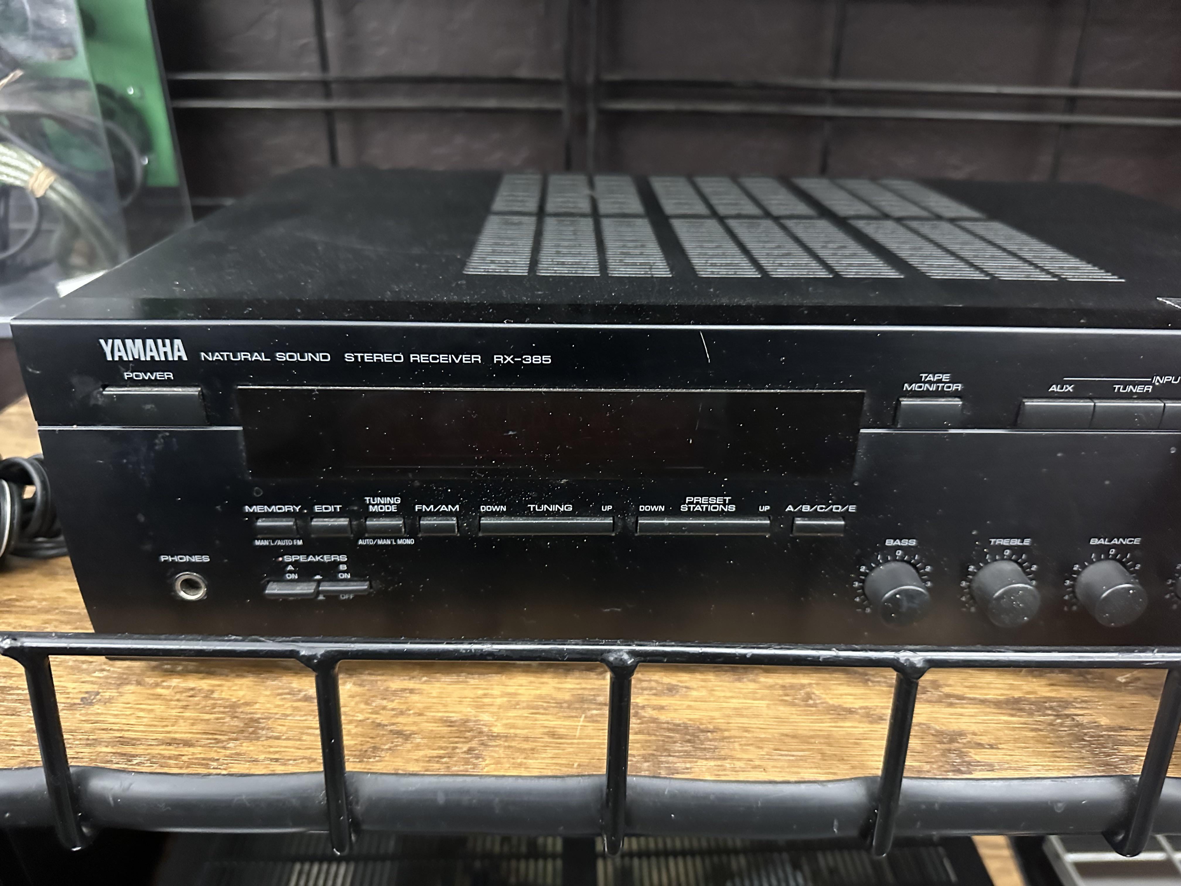 Yamaha RX-385 って、まあまあなアンプ？ : r/BudgetAudiophile