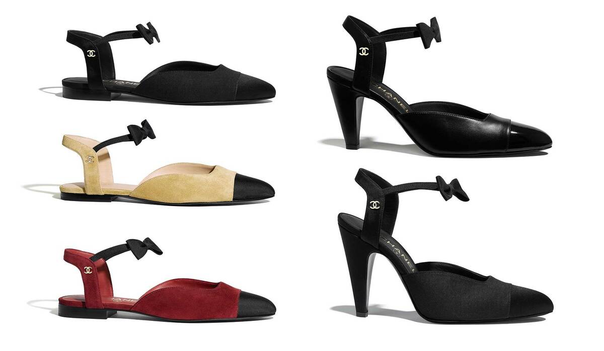 シャネルの最強バイカラー シューズ、新作5選！リボンストラップが