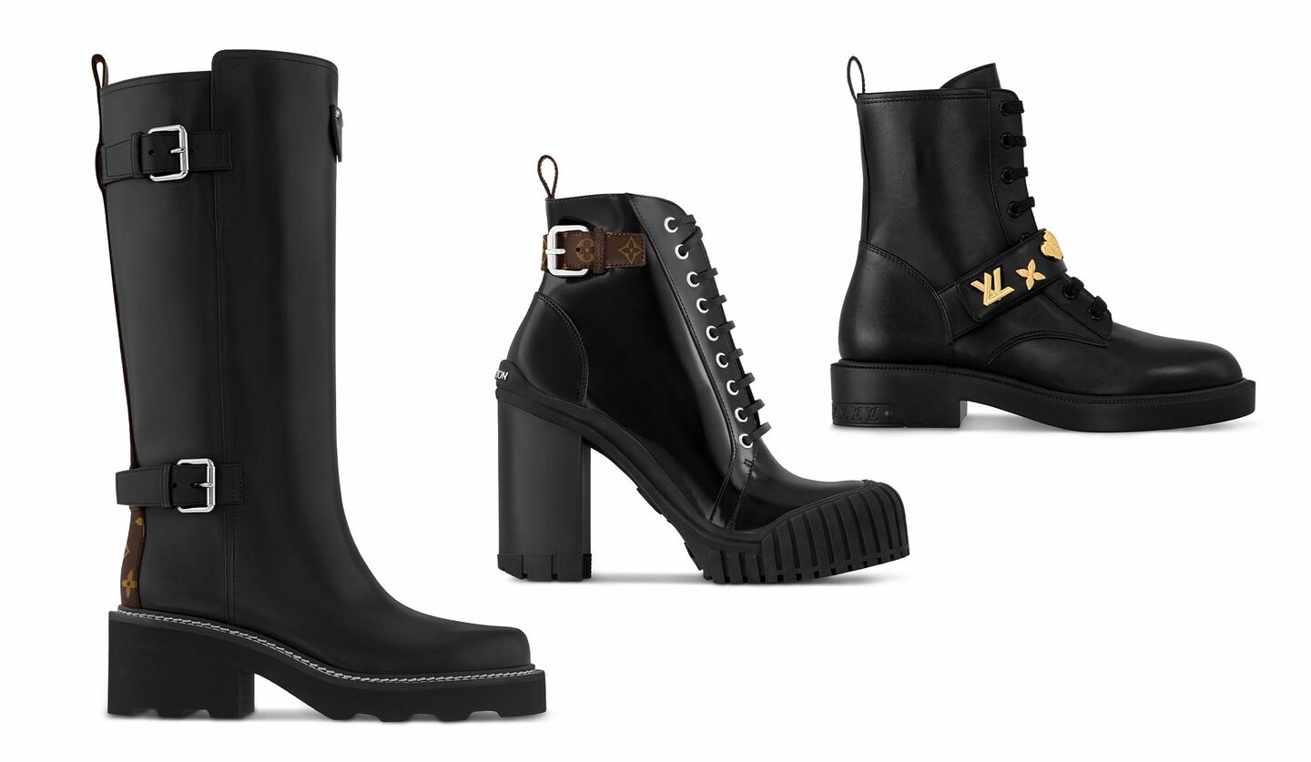ルイ・ヴィトンの最旬ブーツ3選】アイコニックな“モノグラム”を