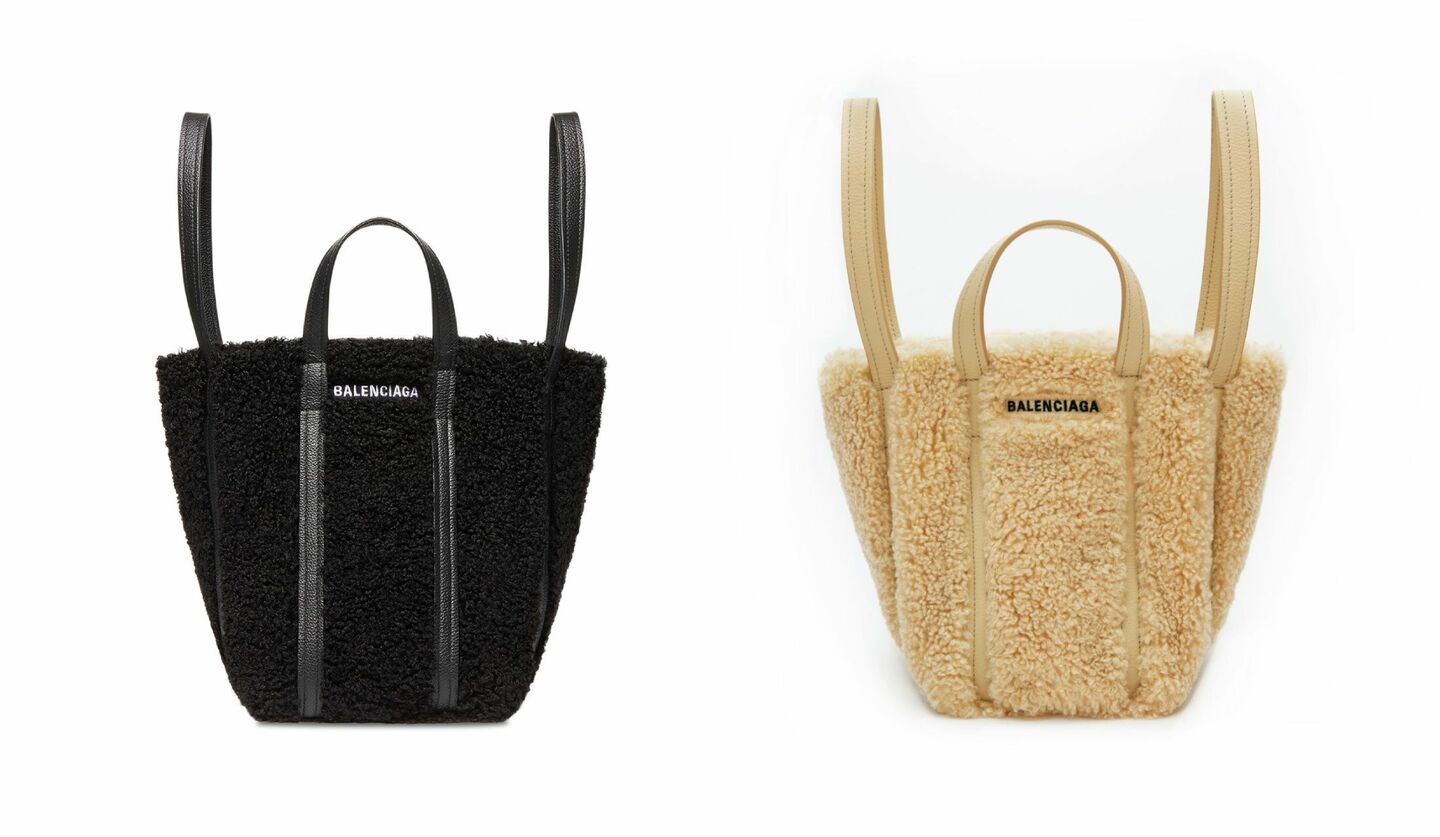 BALENCIAGAエブリデイ XS ノースサウス ショルダートートバッグ 【公式