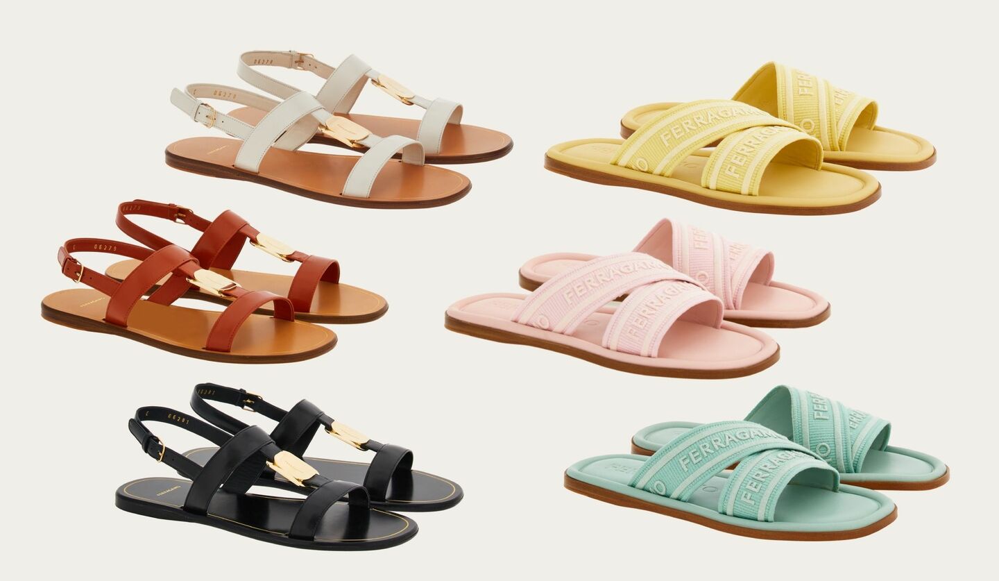 足どり軽やか！「フェラガモ」の新作サンダル6選｜シックなレザーの