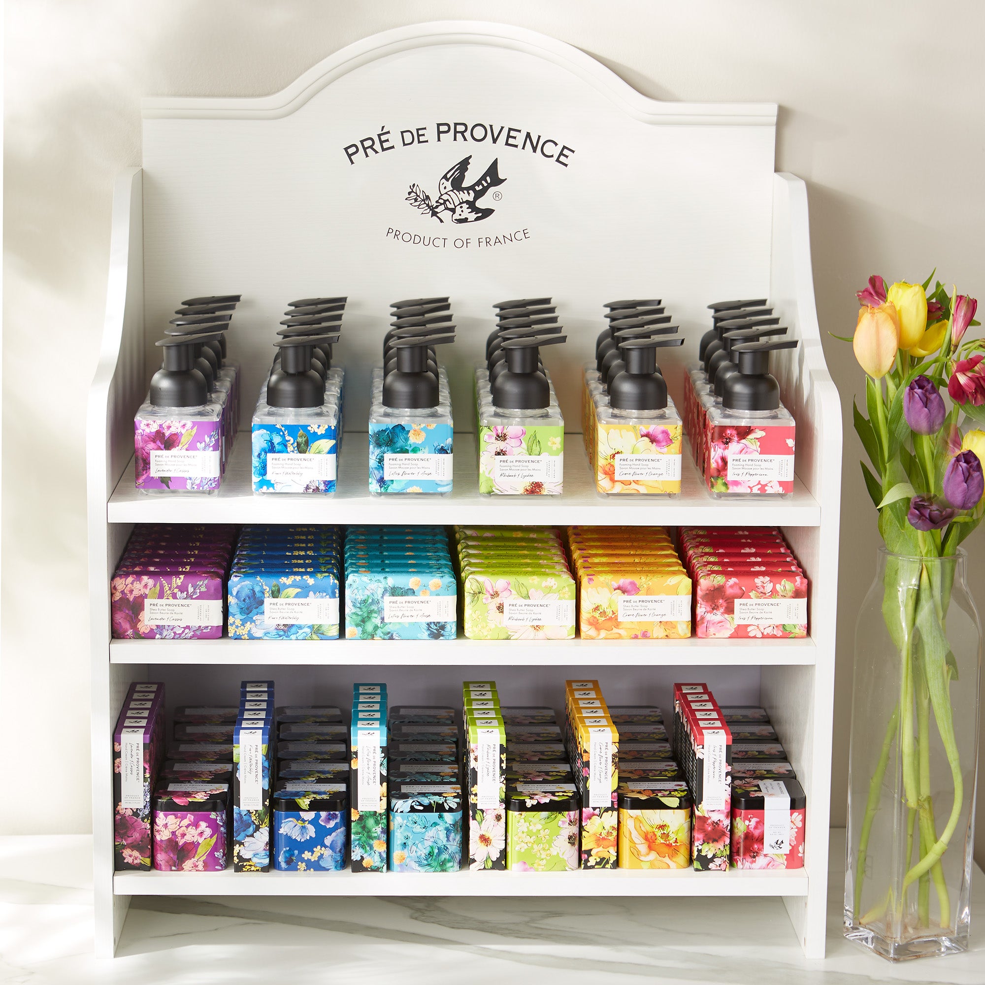 Le Jardin - Rhubarb & Lychee Foaming Hand Soap – Pré de Provence