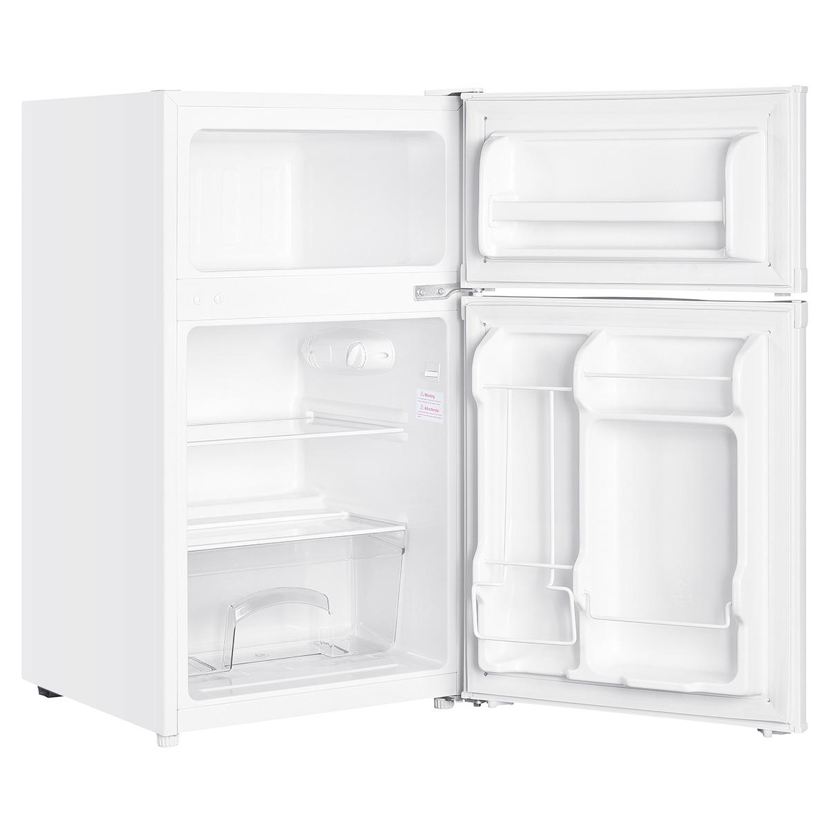 3.1 ft³ Refrigerator-Freezer - Premium Levella