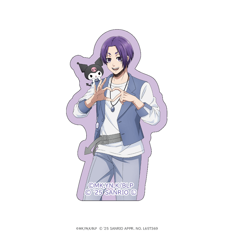 ブルーロック×サンリオキャラクターズ ダイカットステッカー 御影玲王