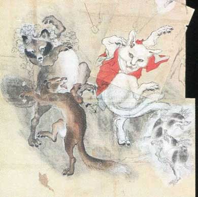 驚くほど河鍋暁斎っぽい猫さまが人気 「どう見ても河鍋暁斎