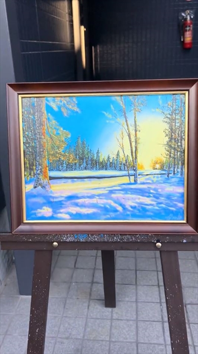 そうはならんやろ 独学で画家を目指す高校生が風景画を描いてみたら