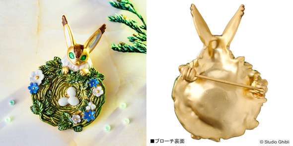 天空の城ラピュタ」の飛行石やキツネリスが大人かわいい手作りアクセに