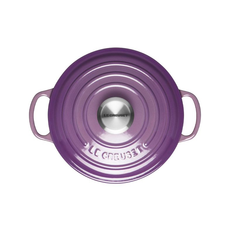 Le Creuset | panela redonda signature 24 cm ultra violeta le creuset