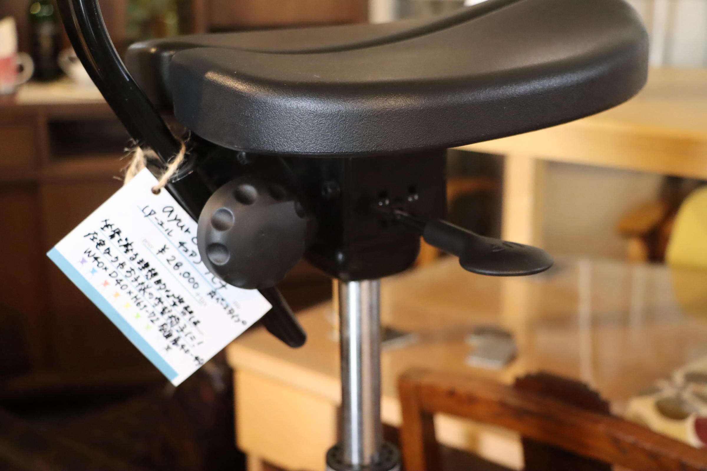 坐骨で座るayur chair(アーユルチェア) ルナ 丸ベースタイプ