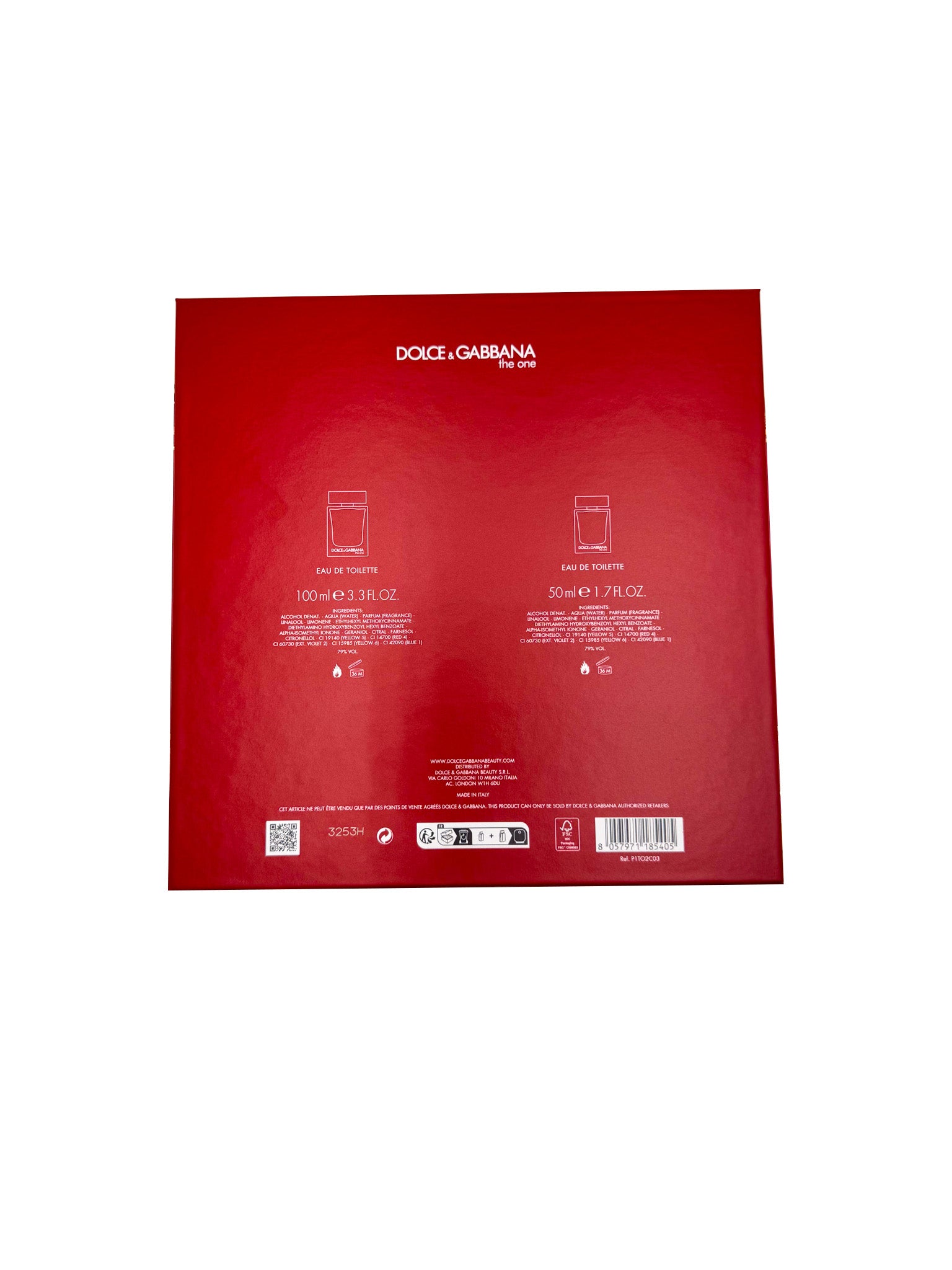 Dolce & Gabbana – The One Gift Set (Men) - 2-Piece Set – Planeta