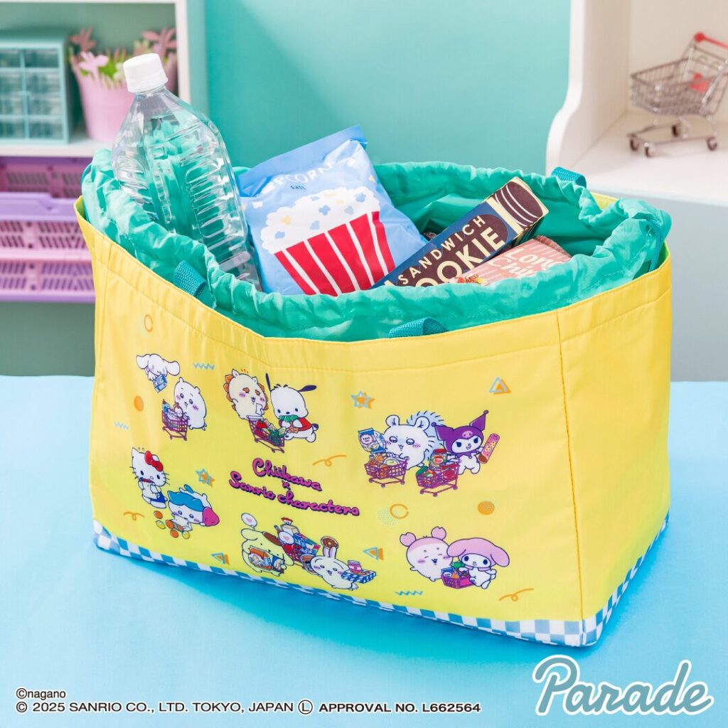 ちいかわ】12月26日から「サンリオキャラクターズ レジかごバッグ」が