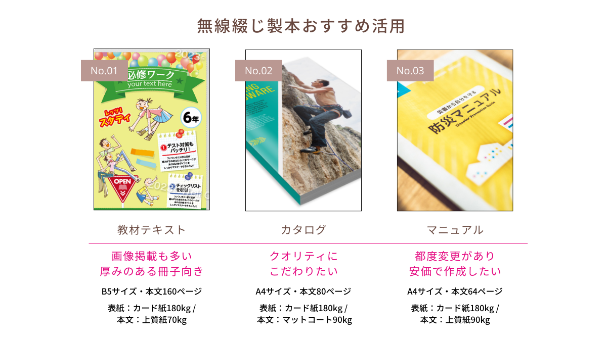 冊子の製本と開き方の違いについて解説！ | 冊子製本お役立ちコラム