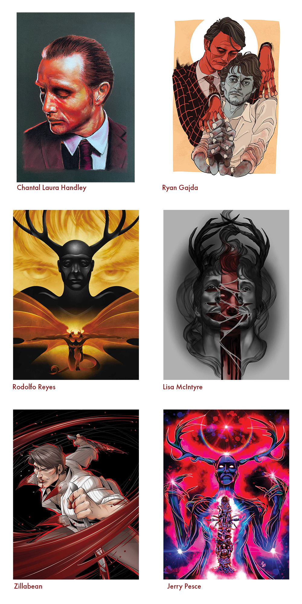 Hannibal: Artbook KS Exclusive Cover (final stock) – Printed in Blood