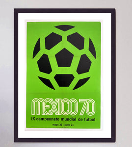 Shop 1970 World Cup Mexico Original Vintage Poster - Printed Originals