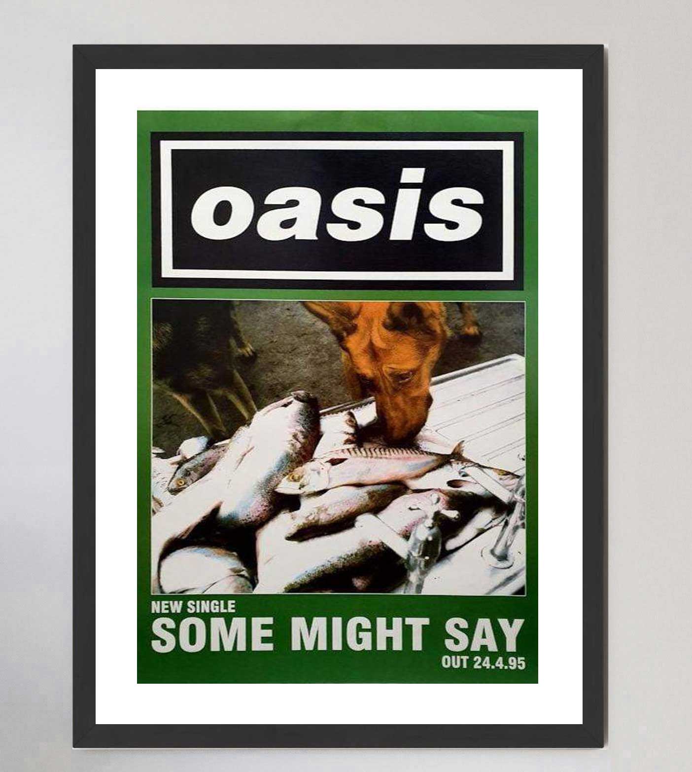 Buy Oasis Some might Say Poster - Shop Classic Posters