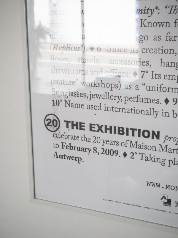 Martin Margiela | Maison Martin Margiela 20 The Exhibition