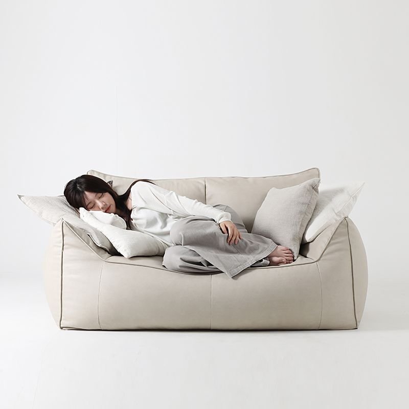 Flasier TOM ビーズクッション 2人掛けソファ［3色］ ブラウン