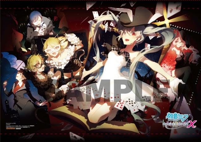 PS Vita『初音ミク -Project DIVA- X』販売店別予約特典デザイン第一弾