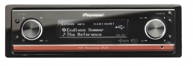 パイオニア創業80周年を記念し、海外市場向けにカーオーディオ