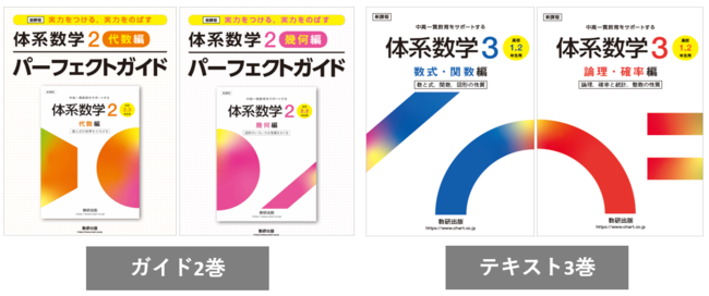 中高一貫校用の数学教材の定番「体系数学」、新課程版のパーフェクト