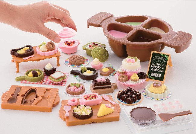 映える”ミニチュアチョコが作れるクッキングトイ！ 簡単カワイイ！作っ
