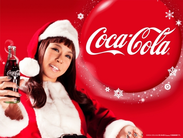 AI「ハピネス」Coca-Cola 2011 Christmas Campaignに起用！～本人初