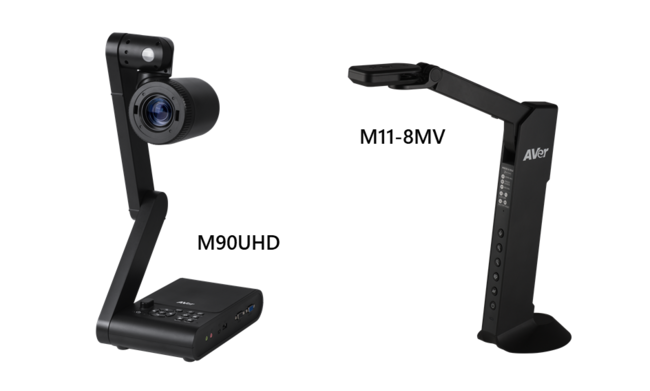 4K 1300万画素で光学14倍ズームの高性能書画カメラと、USBでかんたん