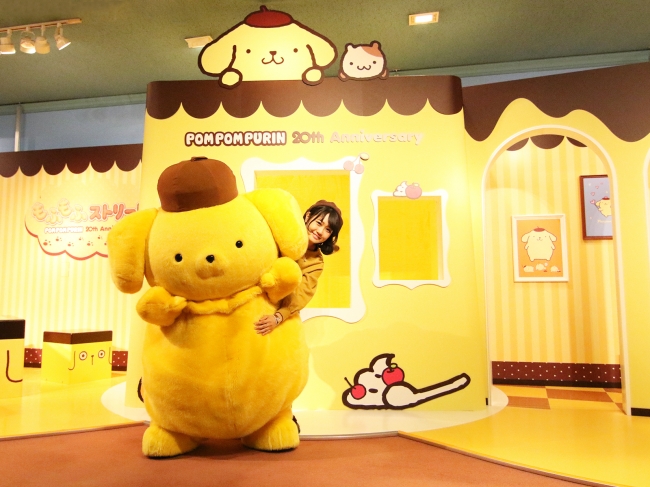 ポムポムプリン誕生20周年を記念しピューロランドに新エリア登場