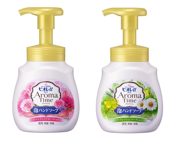 料理・掃除の後 しあわせ気分 上質アロマの 「ビオレu アロマタイム 泡
