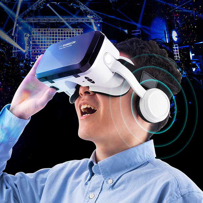 ヘッドホン付き！Bluetooth接続で使えるVRゴーグルを4月9日発売