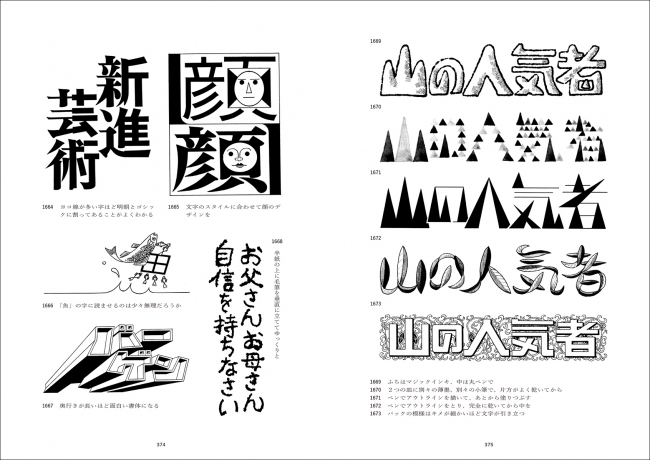 まぼろしの書籍『日本字フリースタイル』三部作を一冊に。新装版として